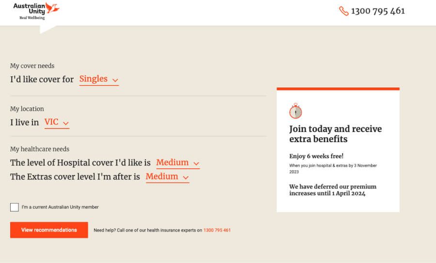 Australian Unity Health Insurance Policies